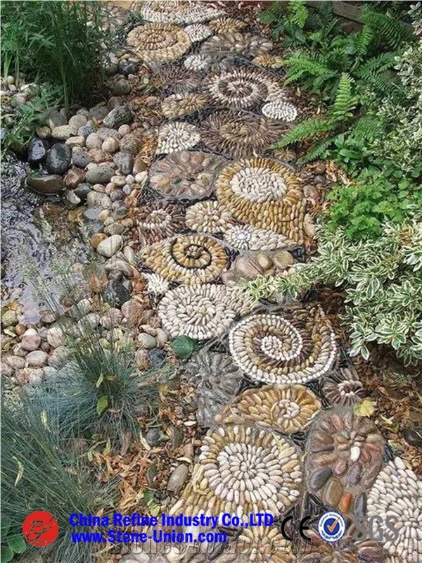 Yellow Pebble Stone,River Stone,Polished Mixed Colors Pebbles,Yellow Color Pebble