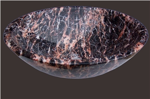 Azalea Red, Marble Tiles & Slabs, Marble Skirting, Marble Wall Covering Tiles, Marble Floor Covering Tiles, Marble Pattern, China Brown Marble