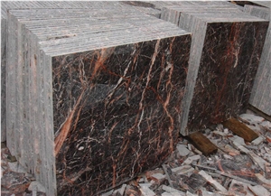 Azalea Red, Marble Tiles & Slabs, Marble Skirting, Marble Wall Covering Tiles, Marble Floor Covering Tiles, Marble Pattern, China Brown Marble