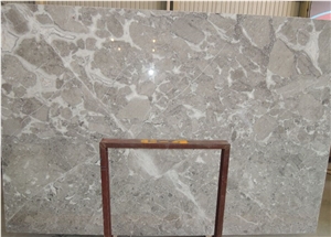 Dora Cloud Grey, Marble Tiles & Slabs, Marble Skirting, Marble Wall Covering Tiles, Marble Floor Covering Tiles, France Grey Marble