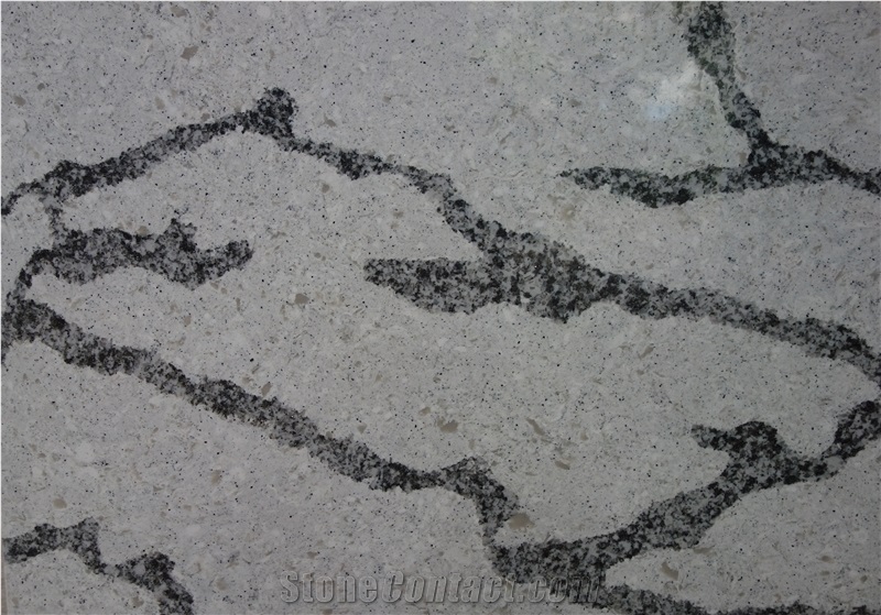 Rsq160703, Quartz Stone Tiles, Quartz Stone Slabs, Engineered Stone, Quartz Stone Flooring, China White Quartz