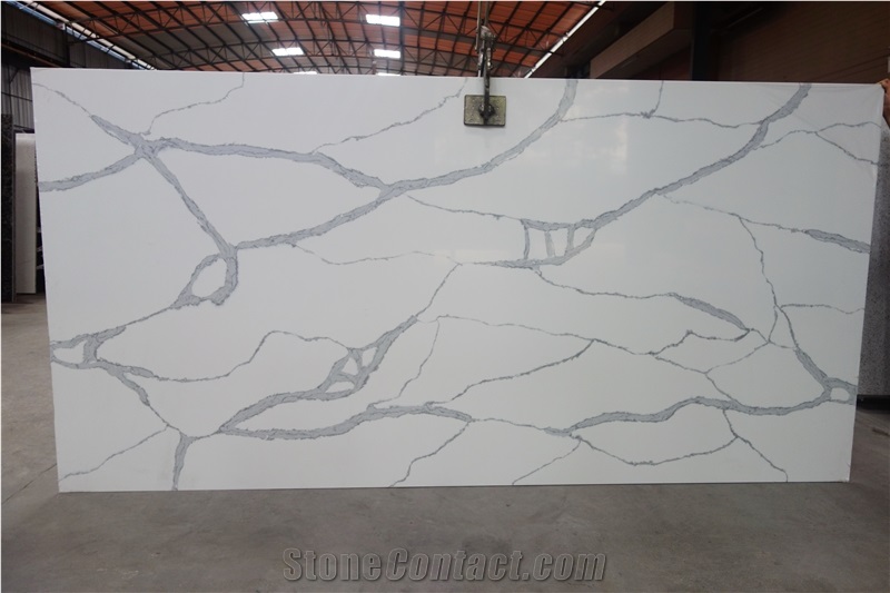 Rsq160910, Quartz Stone Tiles, Quartz Stone Slabs, Engineered Stone, Quarz Stone Flooring, China White Quartz
