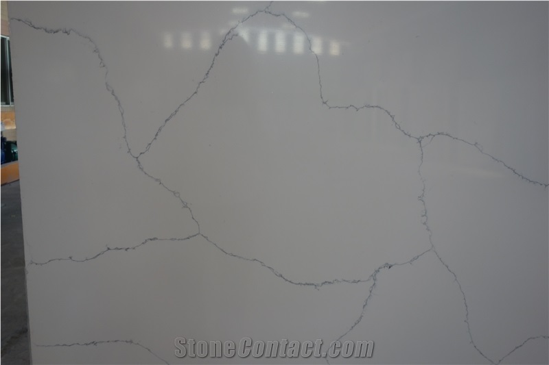 Rsq1610, Quartz Stone Tiles, Quartz Stone Slabs, Engineered Stone, Quartz Stone Flooring, China White Quartz