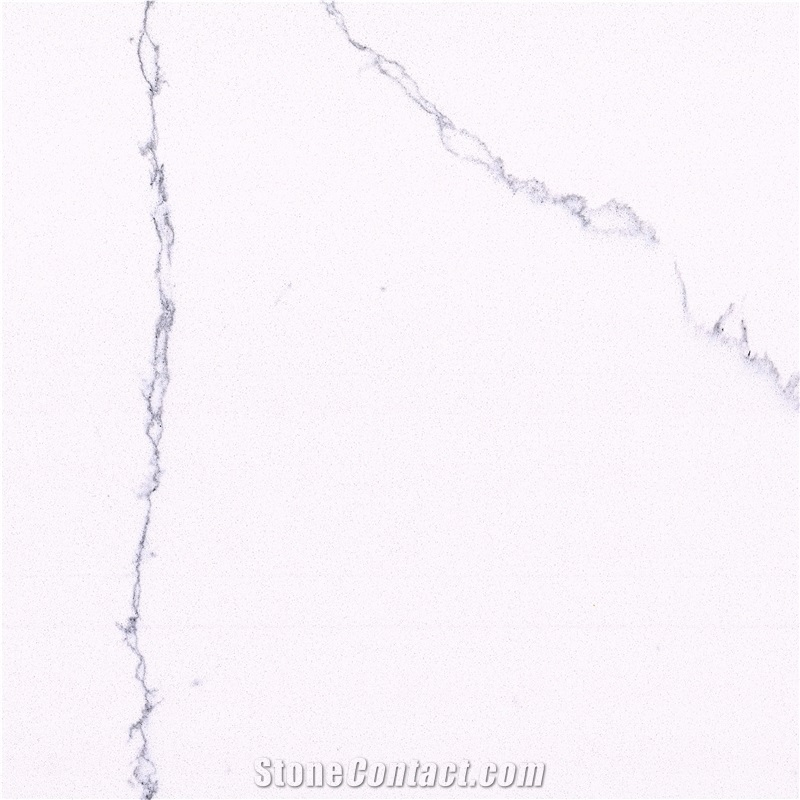 Rsq1610, Quartz Stone Tiles, Quartz Stone Slabs, Engineered Stone, Quartz Stone Flooring, China White Quartz