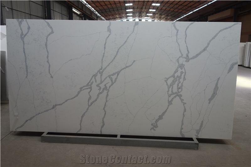 Rsq161122, Quartz Stone Tiles, Quartz Stone Slabs, Engineered Stone, Quartz Stone Flooring, China White Quartz