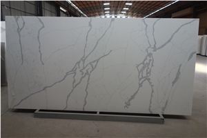 Rsq161122, Quartz Stone Tiles, Quartz Stone Slabs, Engineered Stone, Quartz Stone Flooring, China White Quartz