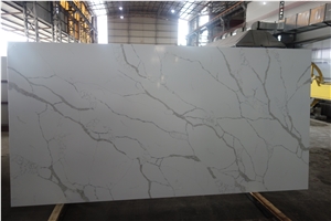 Rsq17415, Quartz Stone Tiles, Quartz Stone Slabs, Engineered Stone, Quartz Stone Flooring, China White Quartz