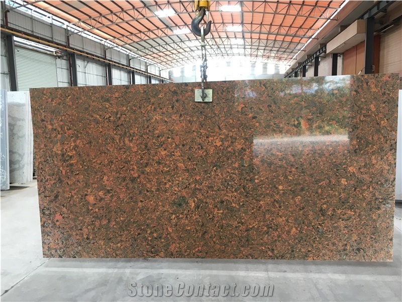 Rsq201601, Quartz Stone Tiles, Quartz Stone Slabs, Engineered Stone, Quartz Stone Flooring, China Red Quartz