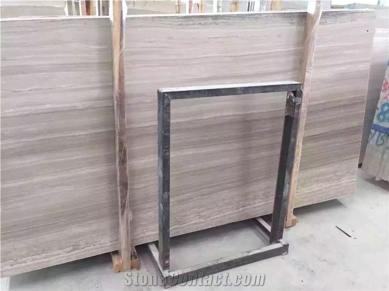 White Wood Grain, Marble Tiles & Slabs, Marble Skirting, Marble Floor Covering Tiles, Marble Wall Covering Tiles, China Grey Marble