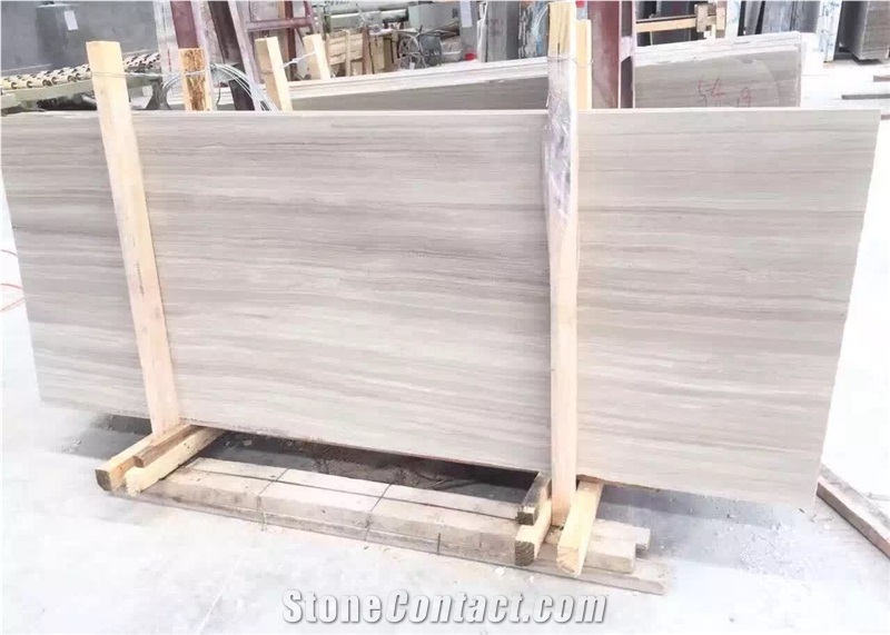 White Wood Grain, Marble Tiles & Slabs, Marble Skirting, Marble Floor Covering Tiles, Marble Wall Covering Tiles, China Grey Marble