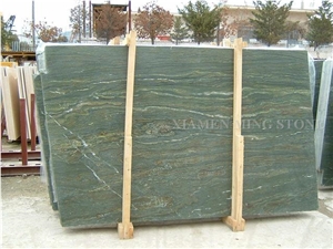 China Green Spray Wave Granite Exterior Window Sill Panel,Verde Ocean Juparana Building Window Frame Covering