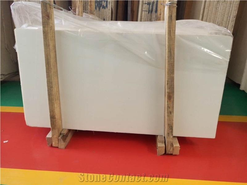 Greece Polaris White Star Marble Tiles High Polished,Machine Cutting Slabs for Bathroom Floor Paving