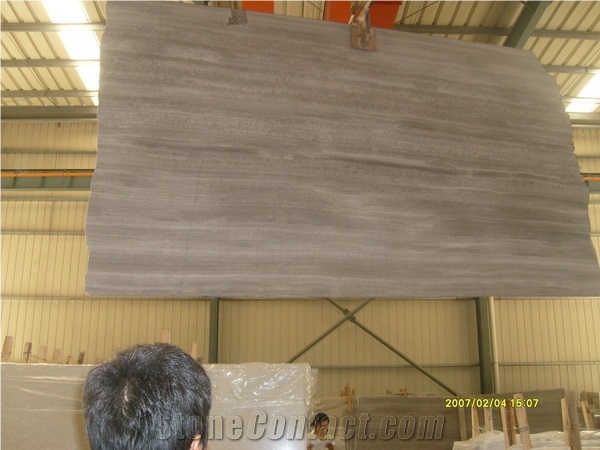 New Grey Wood Vein Marble Block/Grey Wood Vein/Grey Marble/Wood Marble/Vein Marble/Guizhou Marble