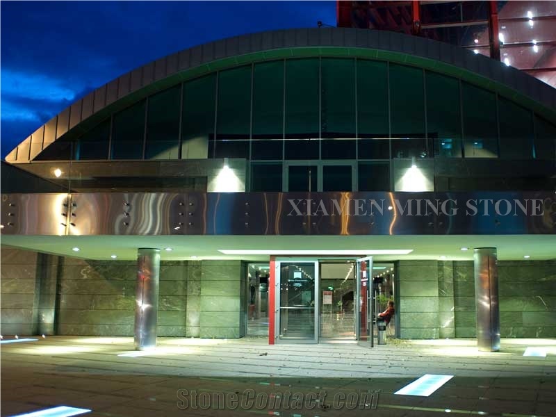 Project Show China Green Spray Wave Granite Tiles Building Wall Cladding Panel,Verde Juparana Polished Interior Building Walling Tiles Block Stocks