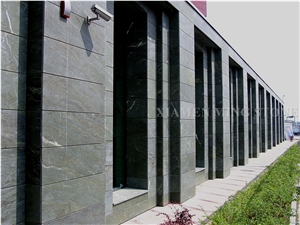 Quarry Owner China Ocean Green Spray Wave Granite Tiles Villa Wall Cladding Panel,Verde Juparana Polished Exterior Building Walling Pattern Tile