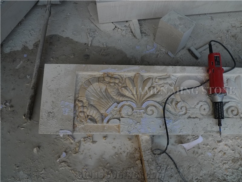 Western Style China Han White Pure White Marble Fireplace Mantel Sculptured Flower Carving Handcarved Fire Place Health