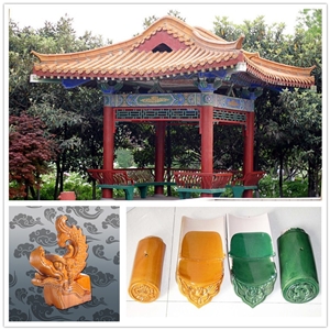 Chinese Style Gazebo Roof Antique Glazed Tiles Chinese Style Gazebo Roof Antique Glazed Tiles