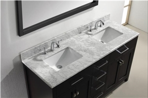 Polished Pacific White Marble Tile & Slab
