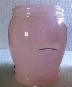 Pink Onyx Funeral Urns Afghanistan