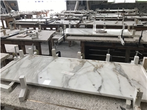 Calacatta White Marble Countertop,Bench Top