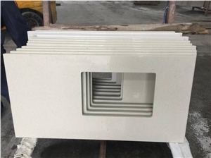 Chinese Quartz Stone Polished Vanity Top, Kitchen Top, Bench Top