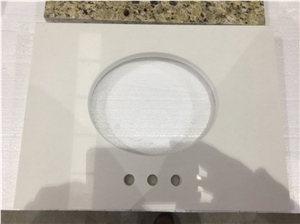 Chinese Quartz Stone Polished Vanity Top, Kitchen Top, Bench Top