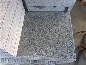 Chinese Zp G623 Dark Grey Polished Tiles, Cheap Price