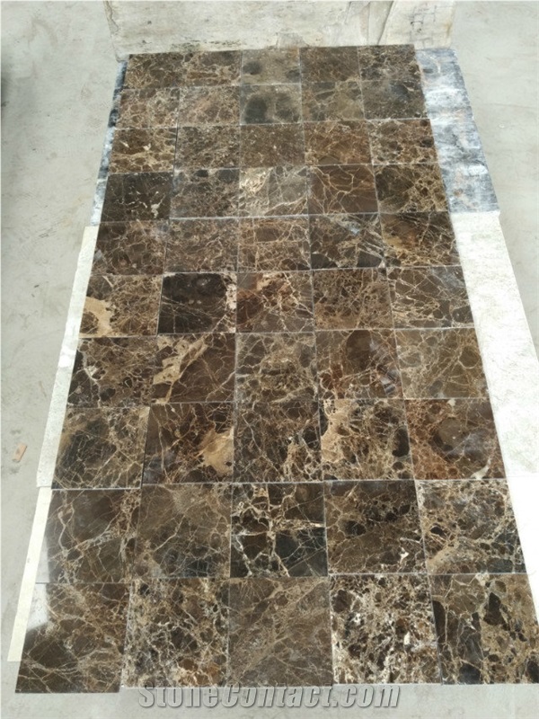 Dark Emperador Thin Tile 1cm, Polished Tiles