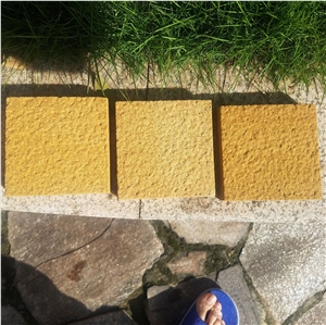 Yellow Sandstone Bushhammer Flooring Tiles Yellow Sandstone Bushhammer Flooring Tiles