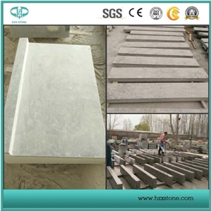 Honed/Flamed/Sandblasted Bluestone Blue Limestone for Swimming Pool/Kerbstone/Flooring/Paving/Wall/Steps/Stairs