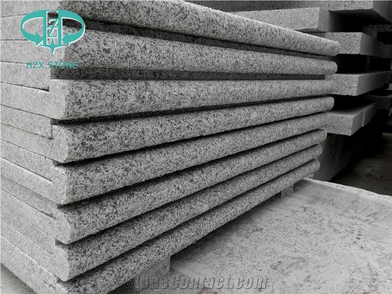 Polished/Honed/Flamed Full/Half Bullnose White/Grey/Black Granite Swimming Pool Coping Tiles Stone,Pool Terrace Stone,Pool Pavers,Pool Decks