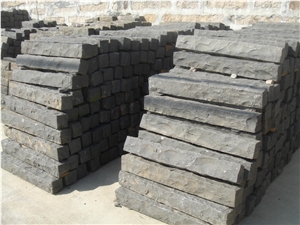 China Flamed, Natural Split Zhangpu(Zp) Black, G684, Hainan Basalt Floor Tiles, Lava Stone Flooring Pavers, Own Quarry