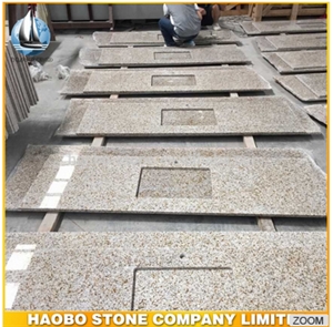 China Quarry Natural Granite Kitchen Top Countertop,Ganite Dinning Table Set,Natural Stone Counter Top,Kitchen Counter Top Granite Factory Price G682