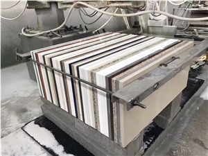 High Quality China High Quality Crystal White Quartz Home Bar Counter,Dinning Table Set,Table Top,Natural Stone Counter Tops