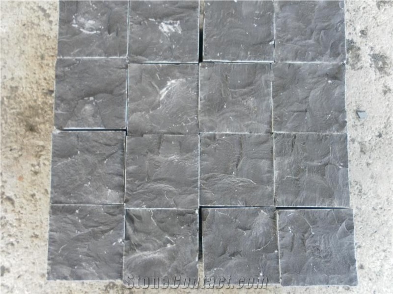 Basalt Cobbles, Basalt Random Panel, Basalt Honed Tile, Basalt Cubes,Lava Stone Cobble, Blue Stone Cobble