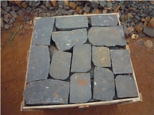 Basalt Cobbles, Basalt Random Panel, Basalt Honed Tile, Basalt Cubes,Lava Stone Cobble, Blue Stone Cobble