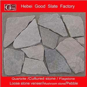 China Pink Quartzite Loose Stone,Random Stone