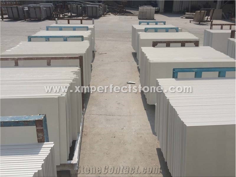 1200*600/600*600/600*300 Artificial White Marble Tiles with 15mm Thickness