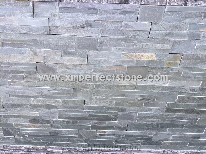 Cultured Stone, Ledge Stone Siding,Stone Wall Veneer Stone,Blue Black Slate Cultural Stone