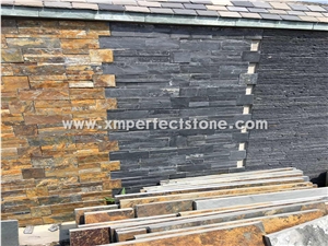Cultured Stone, Ledge Stone Siding,Stone Wall Veneer Stone,Blue Black Slate Cultural Stone