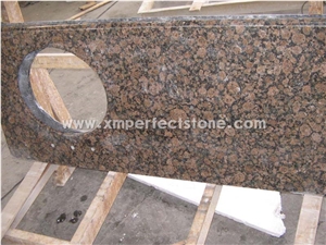 Finland Baltic Brown Granite for Custom Vanity Tops Bathroom Countertops