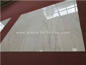 Italy Calacatta Marble with Ceramic Composite Tiles for 600*600 Tiles