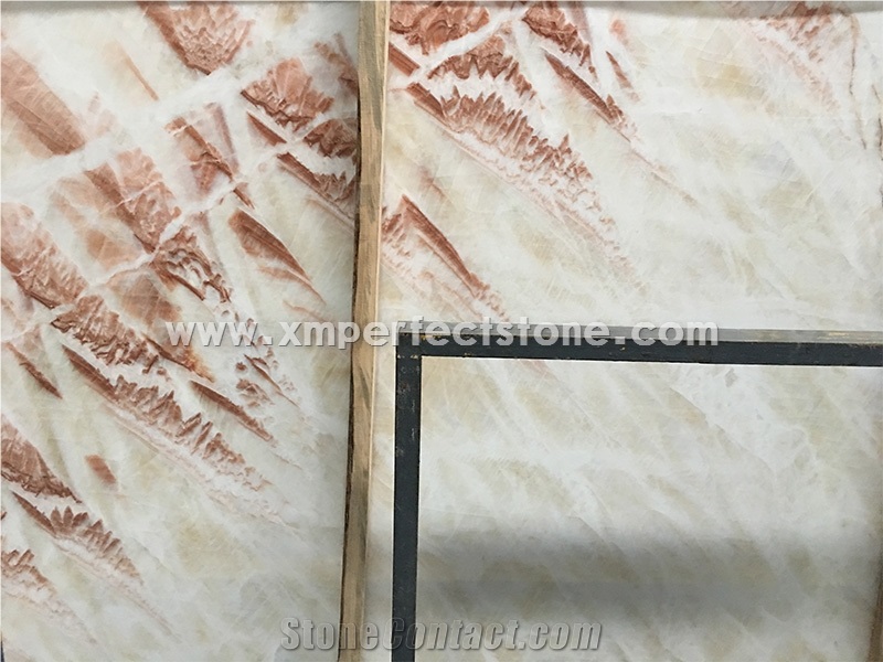 Loulan Onyx Slabs/Chinese New White Onyx Slab for Hotel Project