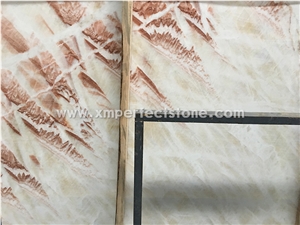 Loulan Onyx Slabs/Chinese New White Onyx Slab for Hotel Project