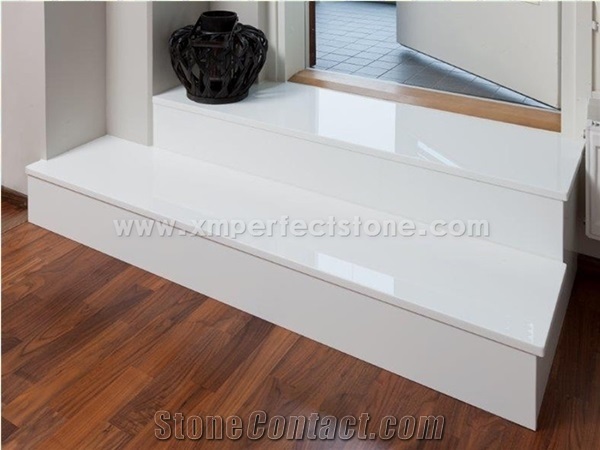 Nano Crystallized Glass Stone Artificial Marble ,Pure White Nano Crystal Glass Stone for Design