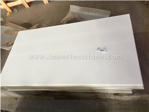 Nano Crystallized Glass Stone Artificial Marble ,Pure White Nano Crystal Glass Stone for Design