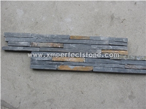 Rusty Stone Veneer,Dark Rusty Decorative Cultured Stone Tile