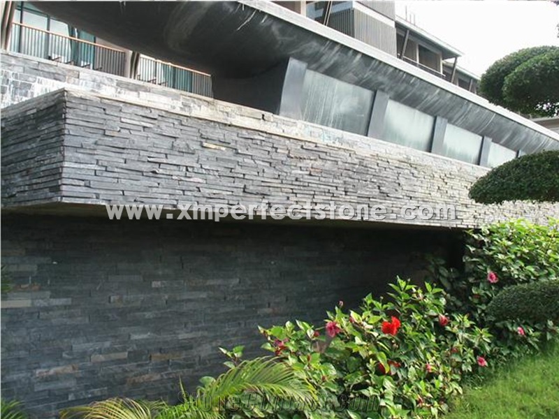Slate Cultured Stone,Slate Wall Panels,Black Slate Panel ,Black Slate Wall Cladding ,Wall Cladding