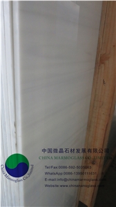 3000X1600x18mm Wooden Nano Glass Stone Large Slab