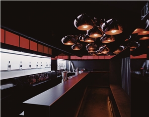 Acrylic Solid Surface Led Bar Artificial Marble Bar Counter Night Bar Furniture
